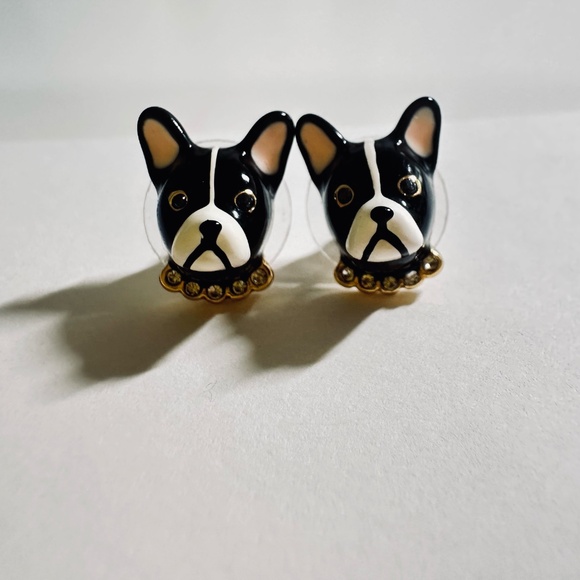 French Bulldog Stud Earrings (Used) (ONLY PLATFORM TRANSACTIONS) - Picture 6 of 6